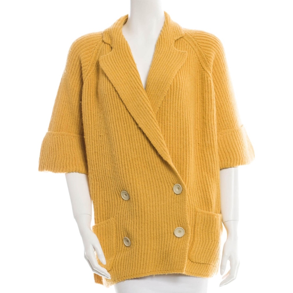 Oversized Chloé Yellow sweater/cardigan  Jacket